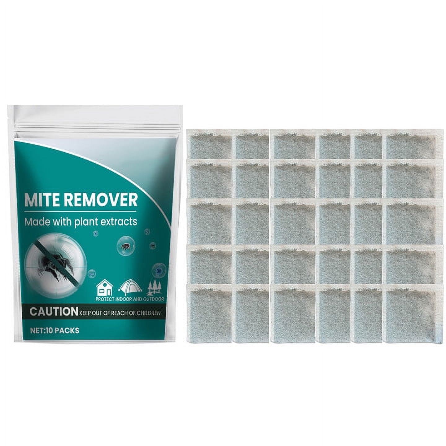 Mite Removal Bag, Effective Anti Mite Long-lasting Protection Sofa Bedding, Pest Control Balls, Natural Plant Extract Mite Removal Safe for Kids And Pets (3 bags)